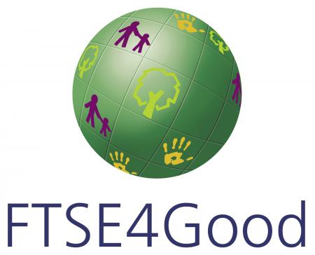 The logo mark of the FTSE4Good Index