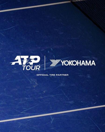 ATPツアーとのパートナーシップロゴ
