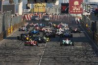 Start of the F3 Macau Grand Prix