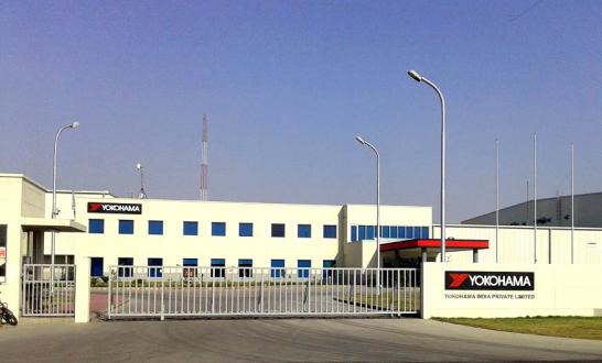 Yokohama India’s recently completed Bahadurgarh passenger car tire plant in the state of Haryana 