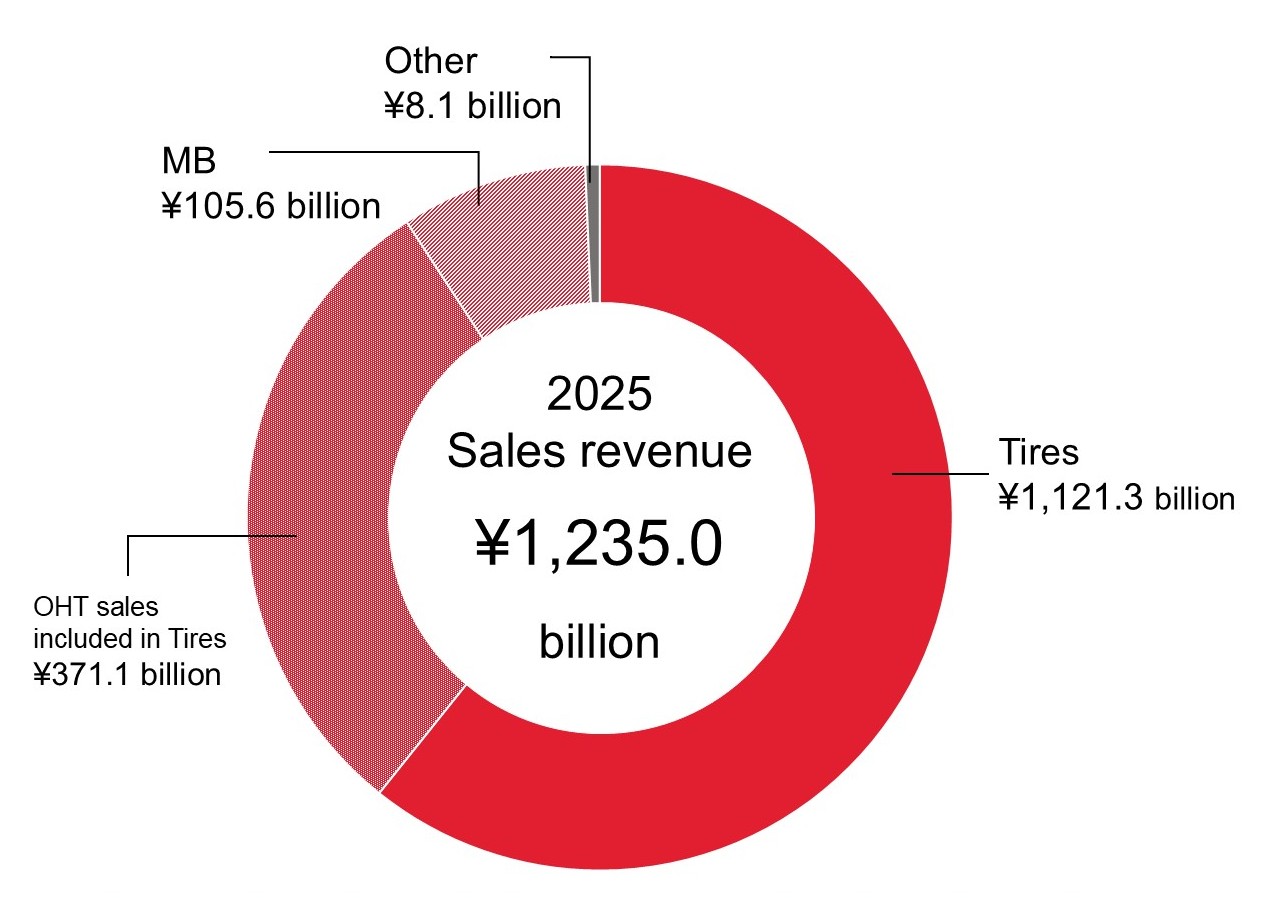 Fiscal 2023 sales revenue, by segment