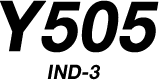 Y505　IND-3