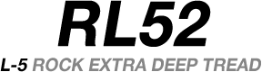 RL52 L-5 ROCK EXIRA DEEP TREAD