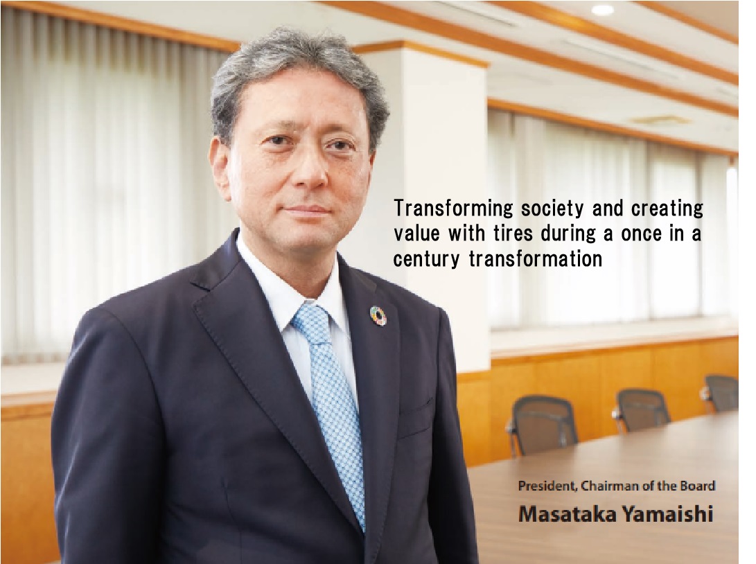 President and Representative Member of the Board Masataka Yamaishi