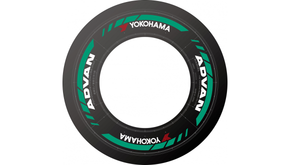 Image of a developmental racing tire