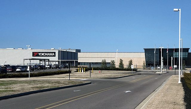 米国ミシシッピ州に新設したトラック・バス用タイヤ工場。最新鋭設備による最高レベルの効率と品質を実現