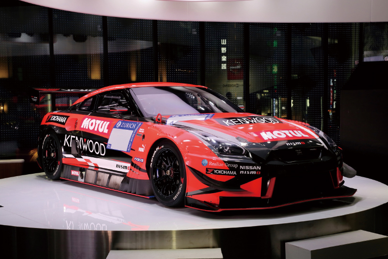 「ニュルブルクリンク24時間耐久レース」参戦車両の「NISSAN GT-R NISMO GT3(2018年仕様)」