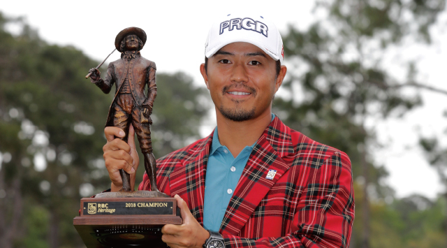 「RBCヘリテージ」で優勝した小平智選手