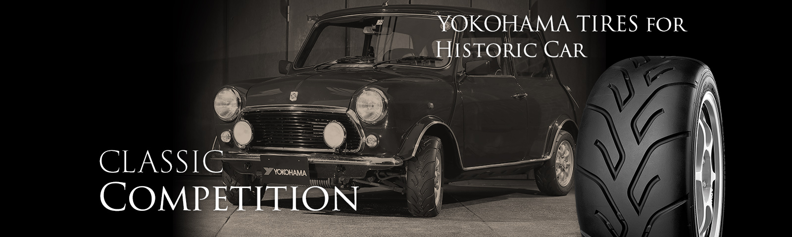 YOKOHAMA TIRES FOR HISTORIC CAR | 横浜ゴム - ヨコハマタイヤ 