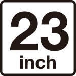 23inch