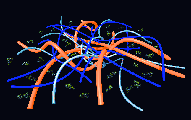 コンパウンド分子構造イメージ図