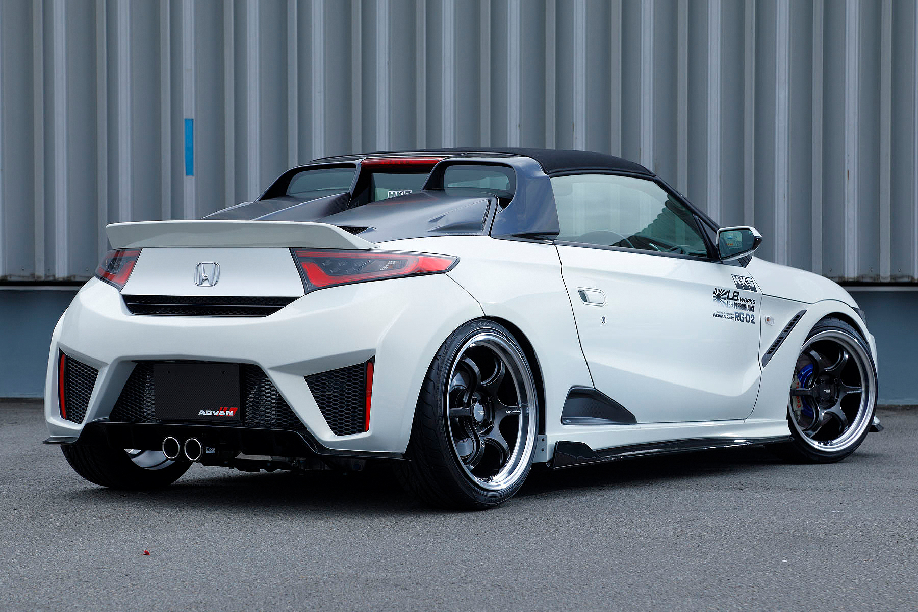 Honda S660 Jw5 17y Hks Demo Car 全国の有名ショップの協力を得て Advanタイヤを装着した選りすぐりの車両をご紹介いたします