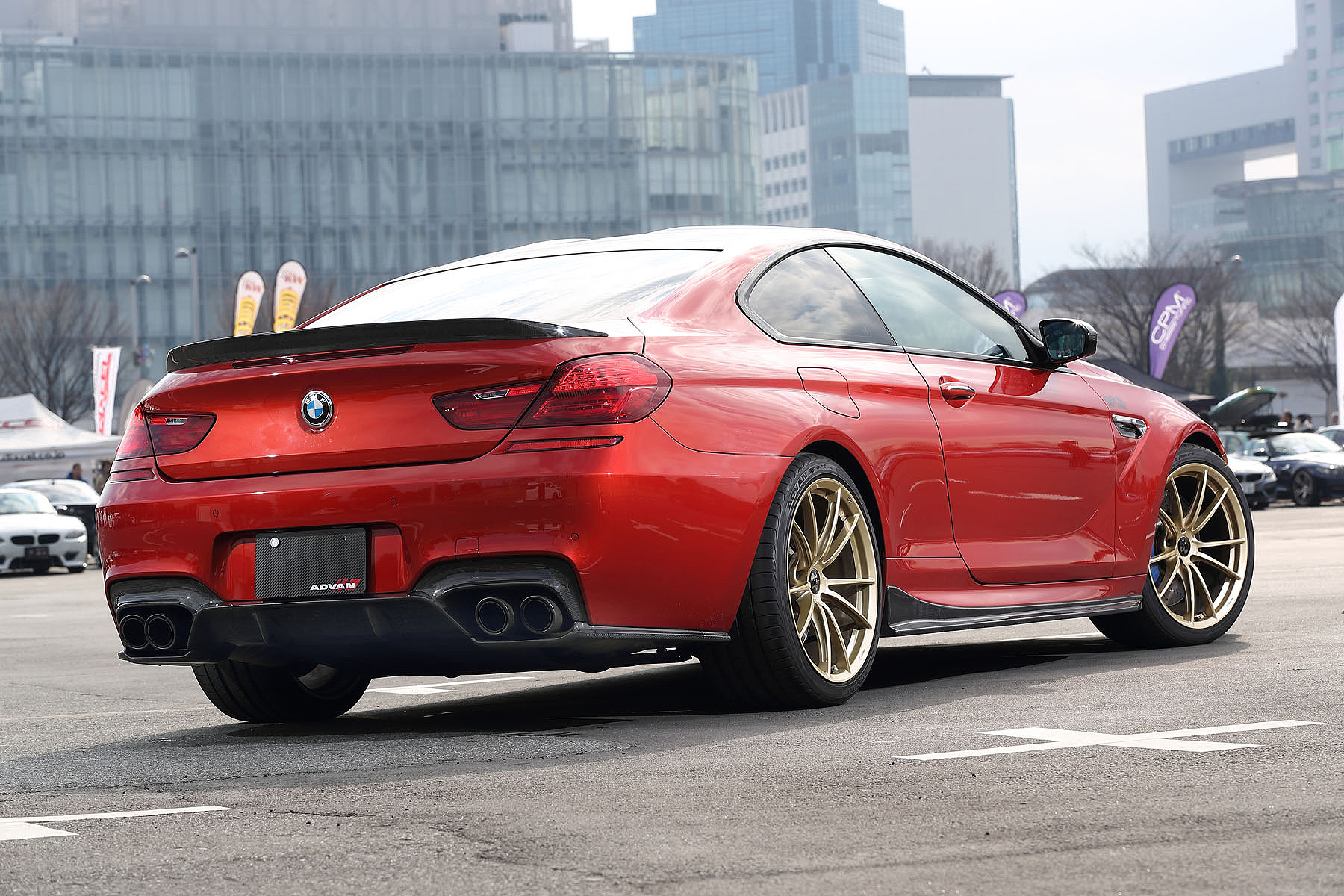 Bmw M6 クーペ F13 12y Studie名古屋ベイ Shop Demo Car 全国の有名ショップの協力を得て Advanタイヤを装着した選りすぐりの車両をご紹介いたします