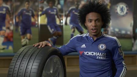 チェルシーFCのウィリアン選手