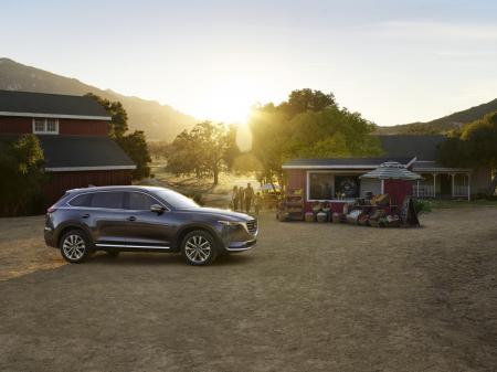 新型「CX-9」※本画像はマツダ株式会社の許諾を受け掲載しております。本画像の他への転載、転用を一切禁止致します。