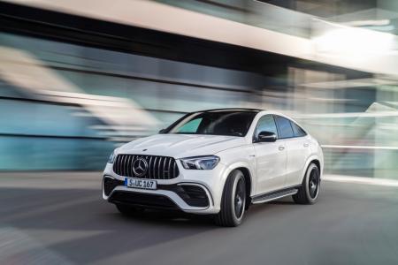 A new GLE 63 4MATIC+ Coupe. The above photo is used with the permission of Mercedes-AMG.  Reprint or other usage of this image without prior permission  from Mercedes-AMG is strictly prohibited.