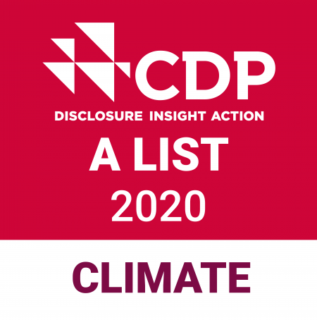 Logo mark indicating selection to the CDP A List