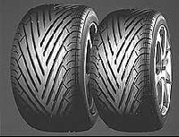 AVS Sport tyres selected for the V12 Vanquish(left: rear, right: front)