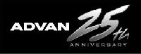 「ADVAN」25周年記念ロゴ