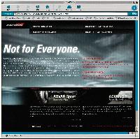 Top page of World ADVAN Site