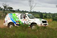 パリダカールラリーに参戦するトヨタLand Cruiser 100 （写真はアジア・クロスカントリー・ラリー参戦時）