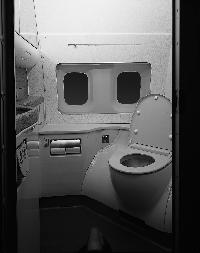 Yokohama's new lavatory module for business-jet versions of the Boeing 737.