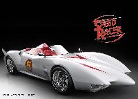 Technological star of the film, the car named "Mach 5"