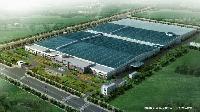 Passenger-car tire plant of Hangzhou Yokohama Tire. The Phase IV expansion uses an empty area seen in the right back of the picture.