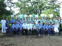 贈呈式出席者による記念撮影