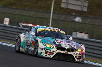 参戦マシンの初音ミクグッドスマイルBMW