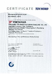 ISO50001の認定書