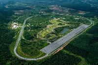 Aerial view of the Tire Test Center of Asia