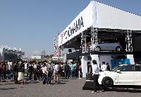 多くの来場者で盛り上がるYOKOHAMAブース（2012年）