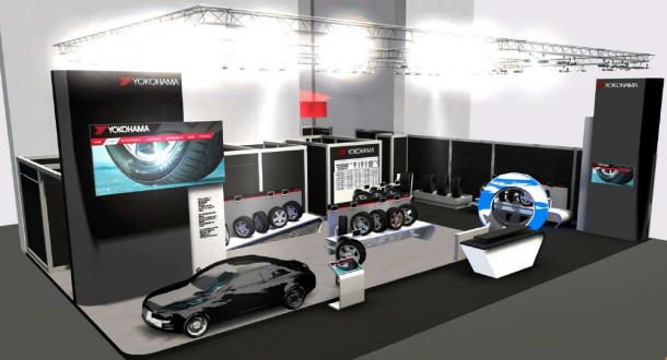 Image of the YOKOHAMA booth