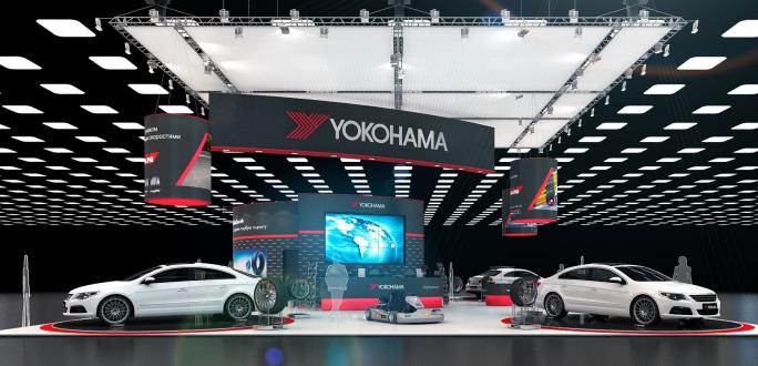 Image of the YOKOHAMA booth