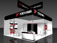 Conceptual drawing of Yokohama booth