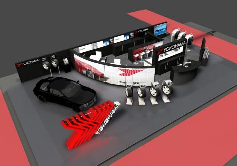 Image of the YOKOHAMA booth