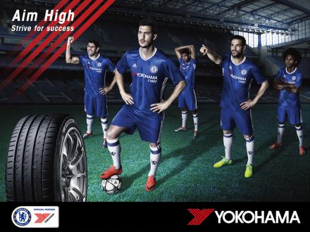 News Release Yokohama Rubber Unveils Fresh Visual Appeal With Chelsea Fc 16 17 Season Kit