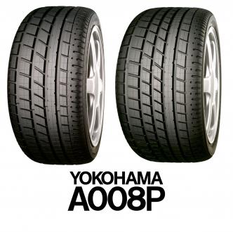YOKOHAMA A008P (left: front; right: rear)