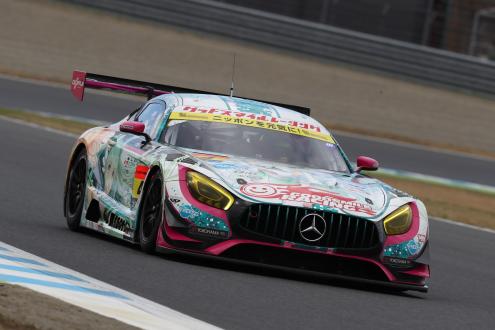 GT300クラスでシリーズチャンピオンを獲得した「グッドスマイル 初音ミクAMG」