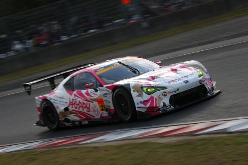 GT300クラスの開幕戦で3位となった「HOPPY 86 MC」
