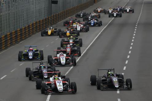 マカオグランプリのメインレース「FIA F3ワールドカップ」（2017年）