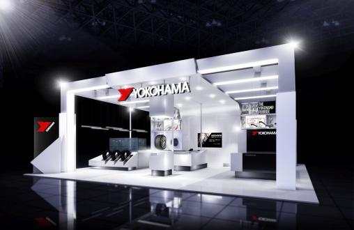 Image of the YOKOHAMA booth