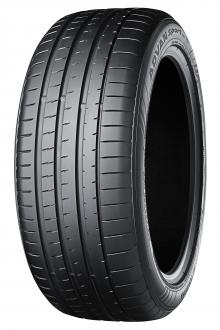 An “ADVAN Sport V107” size 285/45ZR22 114Y  front tire that will come as OE on new GLS 63 cars