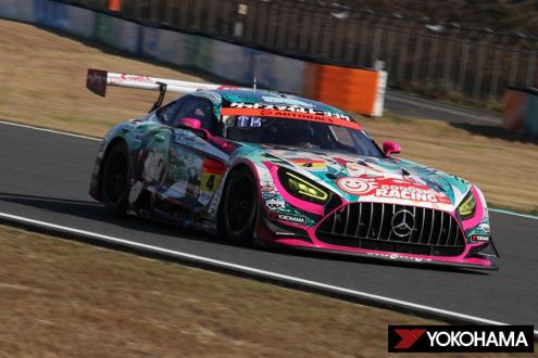 Second-place finisher GOODSMILE HATSUNE MIKU AMG 