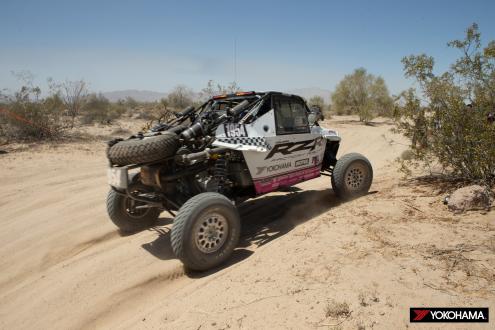 The Pro UTV NA class winning UTV driven by Kristen Matlock