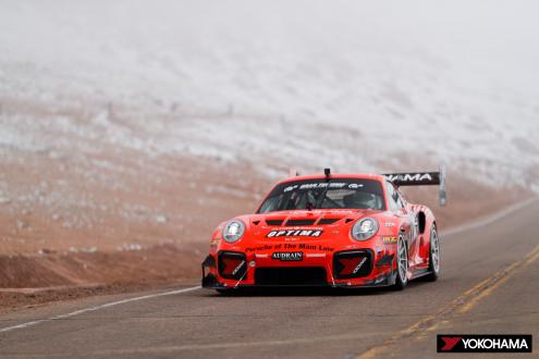 The 2015 Porsche BBI Turbo Cup driven to victory by Raphael Astier in the Pikes Peak Open division