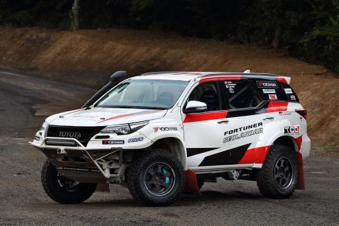 Toyota Fortuner Car #1 to be driven by Takuma Aoki