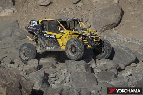 〈King of the Hammers〉の「4900 Can-Am UTV」レースで優勝したKyle Chaney選手の参戦車両（2023年）