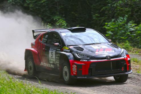 ADVAN KTMS GR Yaris RALLY2 competing in JN-1 class (2025)